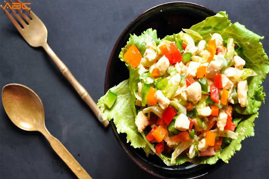 Salad rất ít calo và phù hợp với người muốn giảm cân