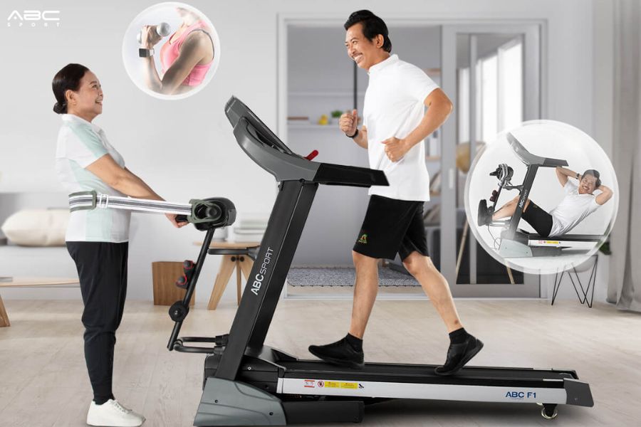 Máy chạy bộ của ABCSport là sự lựa chọn hoàn hảo để bạn đi bộ, chạy bộ giảm cân tại nhà