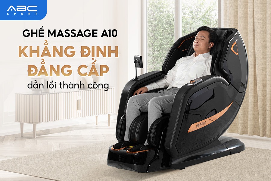Ghế massage Cần Thơ ABCSport: Trợ lý sức khỏe Số 1 Miền Tây