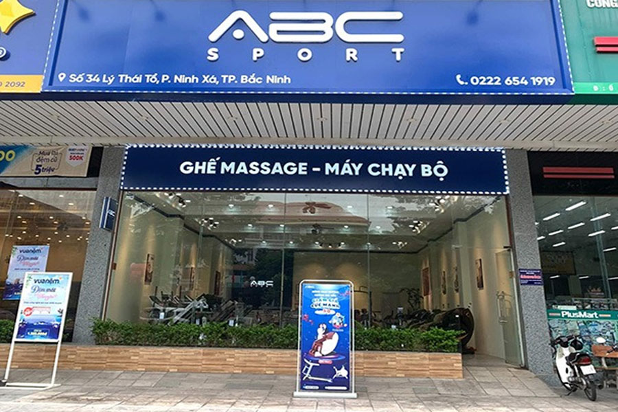 Ngoại thất cửa hàng ABCSport Bắc Ninh