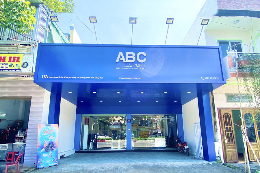 Ngoại thất cửa hàng ABCSport Biên Hòa