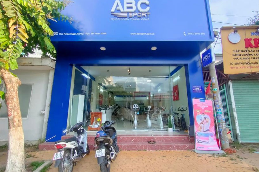 Ngoại thất cửa hàng ABCSport Bình Thuận
