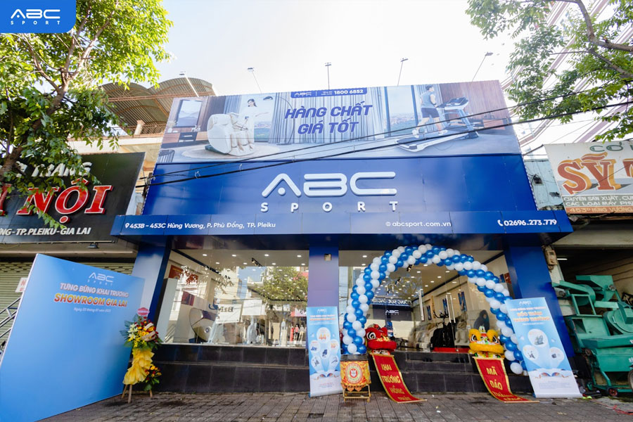 Ngoại thất cửa hàng ABCSport Gia Lai