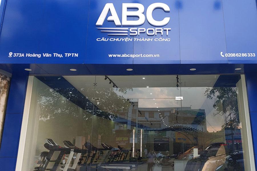 Ngoại thất showroom ABCSport Thái Nguyên