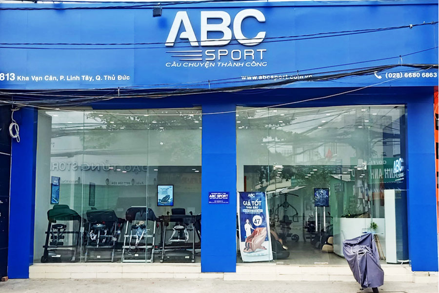 Ngoại thất cửa hàng ABCSport Thủ Đức