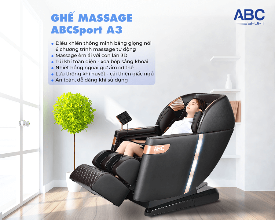 Ghế massage toàn thân A3