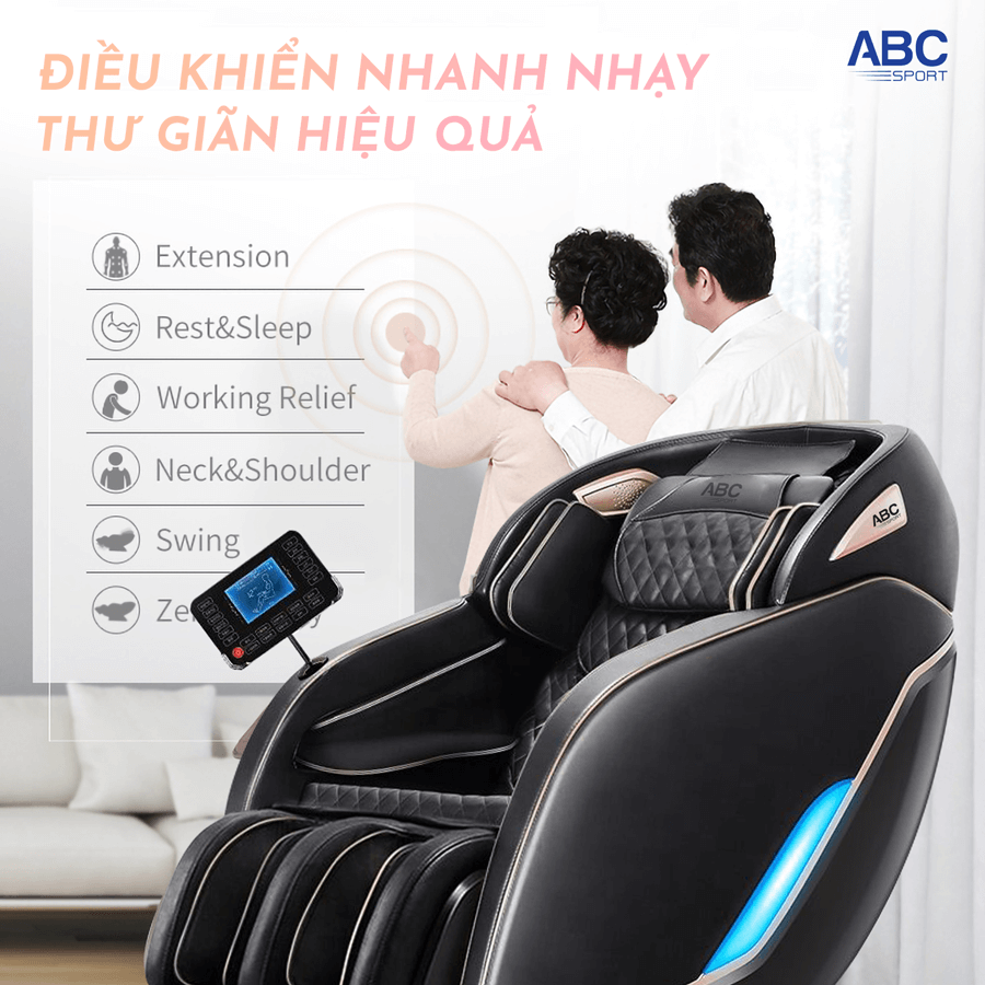 Ghế massage điều khiển cảm ứng