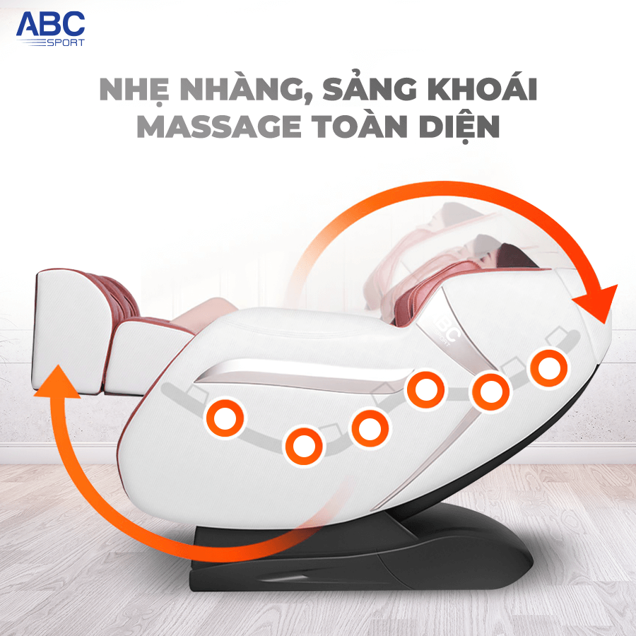 Ghế massage con lăn 3D